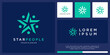 © cre_ART_ive - Star people logo design for success