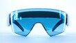 © Laras - Futuristic, protective eyewear design in cool tones.
