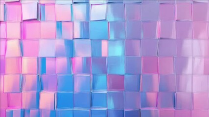Wall Mural - Pink and purple digital art background