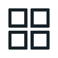 Minimal 2x2 square grid icon
