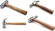 © Alif - Several Hammers on Isolated White Background for Construction, Woodworking, Carpentry