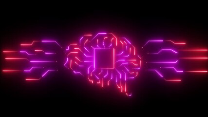 Wall Mural - Multi agent AI systems concept on black background. AI driven solutions streamline workflows, Decision Automate daily Tasks. Automate repetitive work.Smart concept Abstract technological
