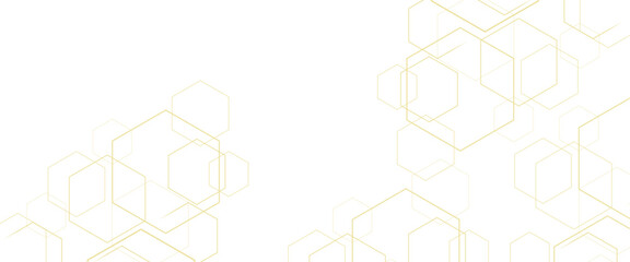 Wall Mural - vector abstract hexagons shape background medicine concept