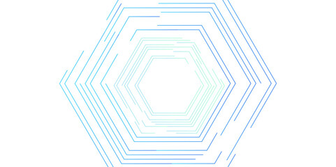Wall Mural - Abstract white background with gradient hexagon shape stock line texture seamless pattern. Modern and creative design with different size lines. banner, cover, poster, card, flyer. vector illustration