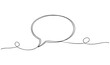 © tarakacraft - Speech Bubble One Line Continuous Vector Drawing