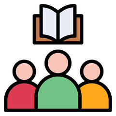 Wall Mural - public information icon vector image. can be used for press freedom day.