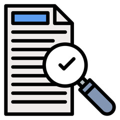 Wall Mural - Compliance Review icon vector image. Can be used for Compilance and Regulation.