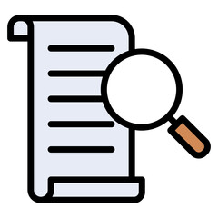 Wall Mural - research icon vector image. can be used for literature.