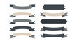 © ZentroStock - Download decorative vector ribbons banners and scrolls for graphic design use
