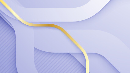 Wall Mural - futuristic abstract blue wave background with curved lines and light pattern design