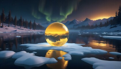 Wall Mural - snow covered mountains