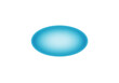 © PNG Stock - A blue oval shape is isolated on transparent background
