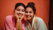 © Niks Ads - two girl applying face mask