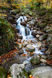 © matthieu - Chute de rivière sur le chemin de la cascade d’ars a Aulus les Bains France en Occitanie dans l’Ariege