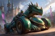 © Tanu - Dragon racer speeds through fantasy realm in an exhilarating competition