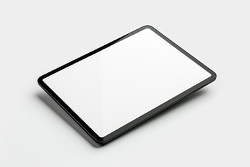 High Detail Visual of Modern Tablet Screen Design Isolated Mockup