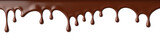 Rich, smooth chocolate dripping down, creating delicious and tempting visual. Perfect for dessert themes and culinary designs