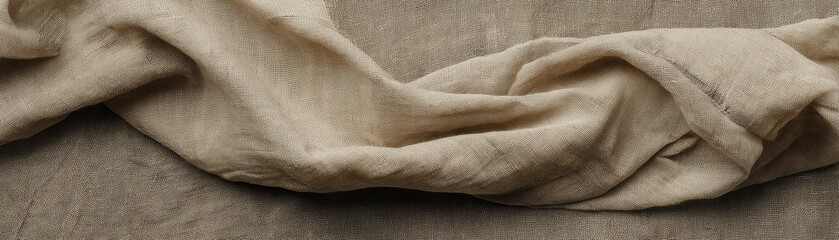 Wall Mural - Elegantly draped white cloth on couch, minimalist home decor and cozy comfort white