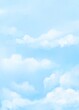 © Je - watercolor cloudy sky