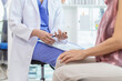 © thatinchan - Patients seek consultation for knee pain caused by old age recurring knee problems or joint pain and consult doctor treat pain so that they can live happily in their daily lives. Treatment knee pain