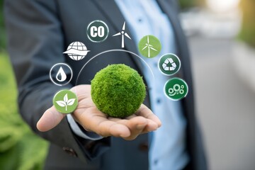 world environment day, responsibility for a green planet, sustainable growth, and global conservatio