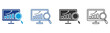 © Eka Y S - Monitoring Icon Set Multiple Style Collection