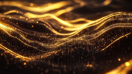 abstract tech background. floating numbers hud background. matrix particles grid virtual reality. sm