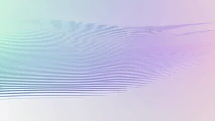 Wall Mural - abstract colorful wavy lines background animation pack