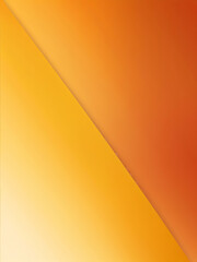 Wall Mural - warm orange abstract background with golden gradient curves, smooth modern texture and stylish vecto