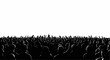 © SH Studio - Cheering Concert Crowd Silhouette with Raised Hands on White Background, Music Festival Audience Vector Illustration