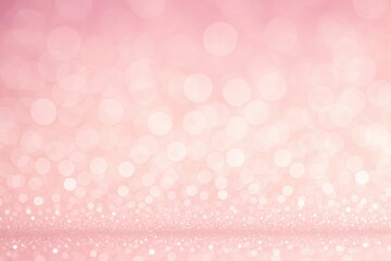 Wall Mural - vibrant pink and white bokeh backdrop with a dreamy abstract blur