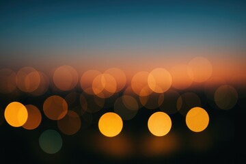 Wall Mural - abstract backdrop featuring blurred city lights with bokeh effect