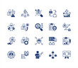 © Jefri - Succession management editable stroke icon set.