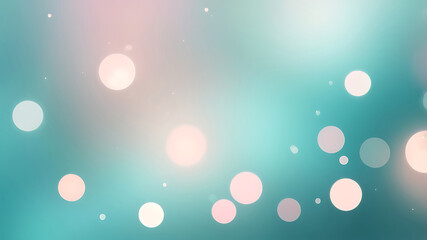 Wall Mural - abstract dreamy blue background with soft glowing sparkles, smooth gradient texture, elegant bokeh l
