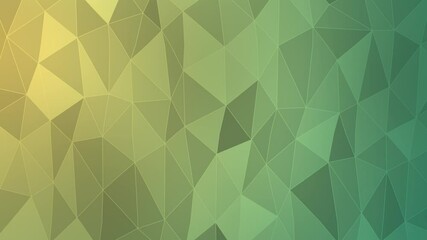 Wall Mural - seamless abstract geometric green triangle pattern background with colorful mosaic polygon shapes