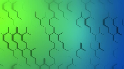 Wall Mural - abstract circuit board pattern with geometric texture and technology design background