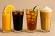 © Olesia - Assorted Refreshing Drinks in Studio Lighting