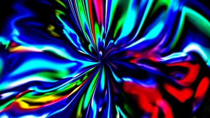Wall Mural - Abstract animation, background with color refraction effect