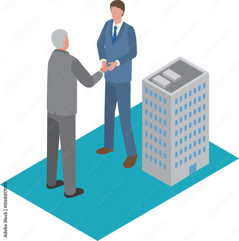 事業承継のイメージイラスト