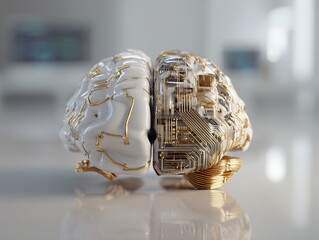 Human Brain and Artificial Intelligence A Fusion of Biology and Technology