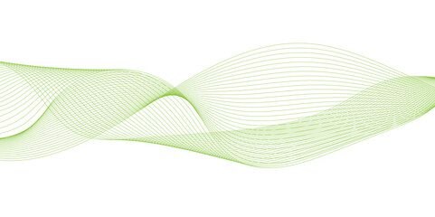 Wall Mural - abstract background of soft waves in light green yellow colors, green wave line, template for advert