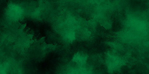 Wall Mural - green watercolor paper textured illustration with splashes, seamless and abstract green grunge textu