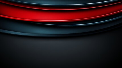 Wall Mural - black background with red and blue stripes. the stripes are in a row