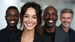 © Thares2020 - Diverse business team smiling in group photo