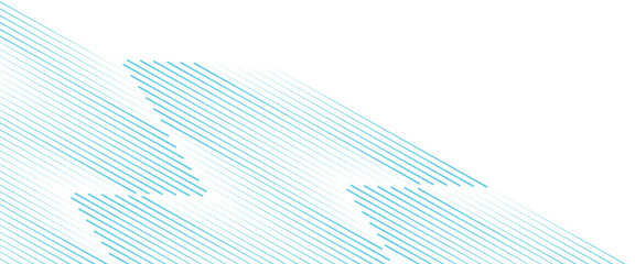 Wall Mural - vector abstract tech lines banner design futuristic digital lines