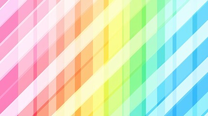 Wall Mural - vibrant rainbow background with a pink stripe is displayed. the colors of the rainbow are bright and