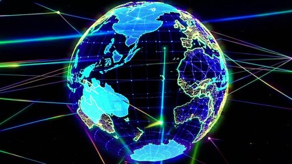 Wall Mural - planet earth in space