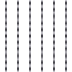 Wall Mural - Ticking Gray Strip Vertical Seamless Vector Pattern Background
