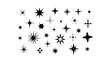 © ZentroStock - Sparkling starburst vector collection for graphic design and decoration needs