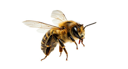 honey bee close up shot for pollination and honey production detailed insect photography macro apis 